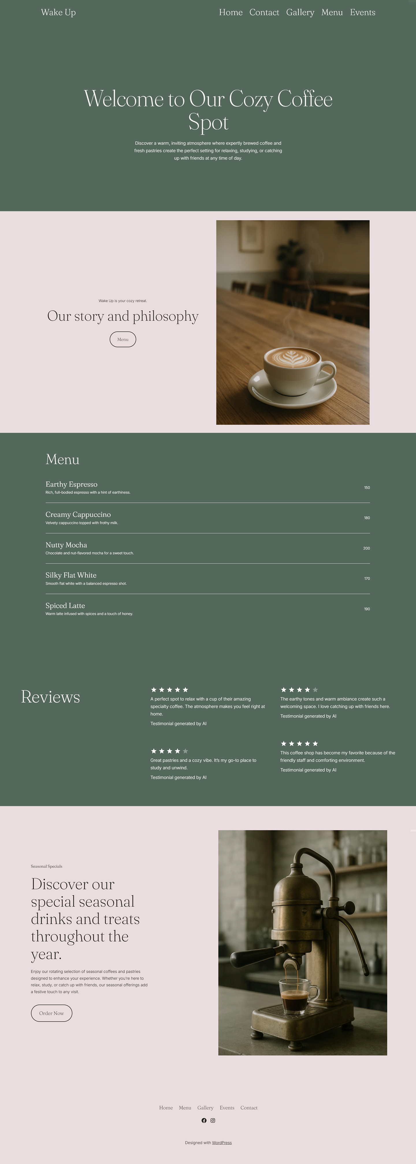 Wake Up Coffee Screenshot